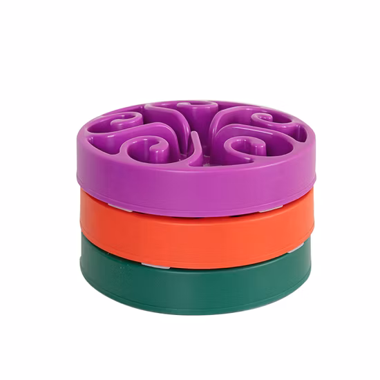 Interactive Durable Eco-Friendly PP Slow Feeder Pet Bowl